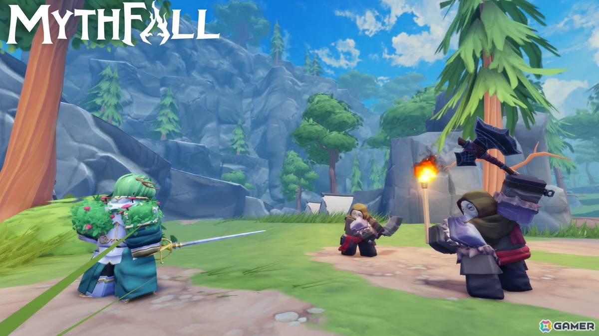 Roblox向け本格アクションRPG「MythFall」が正式リリース!漫画家・藤村緋二氏による完全オリジナルIPを原作とした壮大な世界観を展開の画像