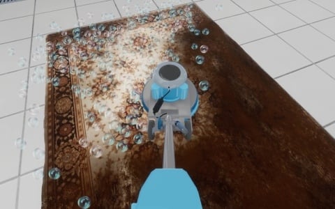 絨毯を洗って稼ぐ、時間制限付きインクリメンタル掃除ゲーム「絨毯を洗うゲーム」がSteamでリリース！発売から2週間は20％OFFで配信中