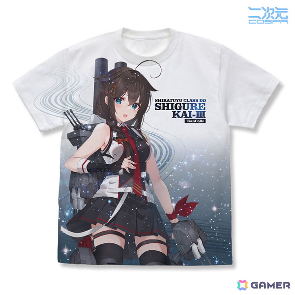 「艦隊これくしょん -艦これ-」Johnston勲章や時雨改三たちのフルグラフィックTシャツなどが二次元コスパから登場！一部グッズはイベント先行販売もの画像6