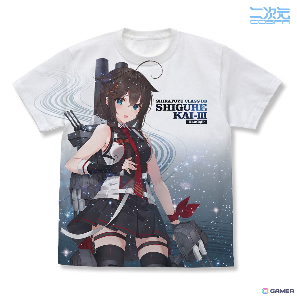「艦隊これくしょん -艦これ-」Johnston勲章や時雨改三たちのフルグラフィックTシャツなどが二次元コスパから登場!一部グッズはイベント先行販売もの画像