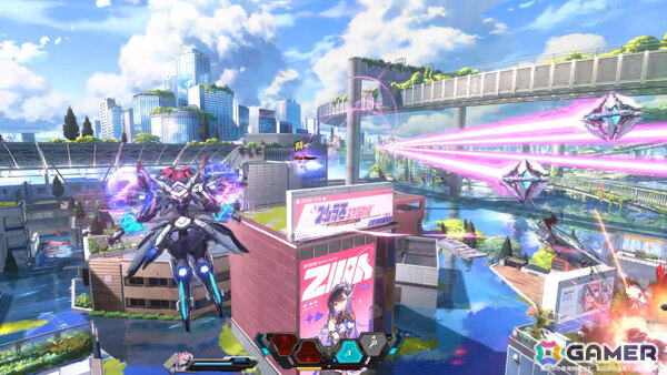 メカ娘対戦アクション「マイア：メルトダウン」実機プレイ映像が初公開！目まぐるしく展開する“全空間超速対戦”に注目の画像