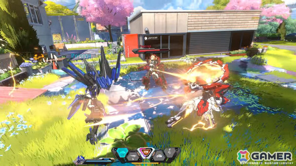 メカ娘対戦アクション「マイア：メルトダウン」実機プレイ映像が初公開！目まぐるしく展開する“全空間超速対戦”に注目の画像