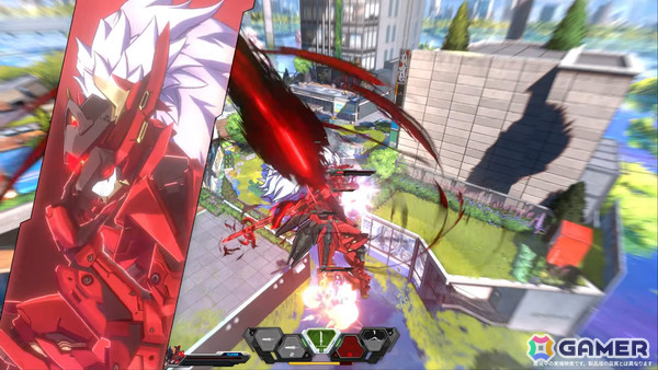 メカ娘対戦アクション「マイア：メルトダウン」実機プレイ映像が初公開！目まぐるしく展開する“全空間超速対戦”に注目の画像