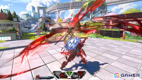 メカ娘対戦アクション「マイア：メルトダウン」実機プレイ映像が初公開！目まぐるしく展開する“全空間超速対戦”に注目の画像