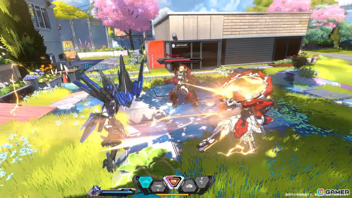 メカ娘対戦アクション「マイア：メルトダウン」実機プレイ映像が初公開！目まぐるしく展開する“全空間超速対戦”に注目の画像2