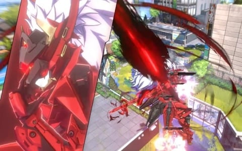 メカ娘対戦アクション「マイア：メルトダウン」実機プレイ映像が初公開！目まぐるしく展開する“全空間超速対戦”に注目