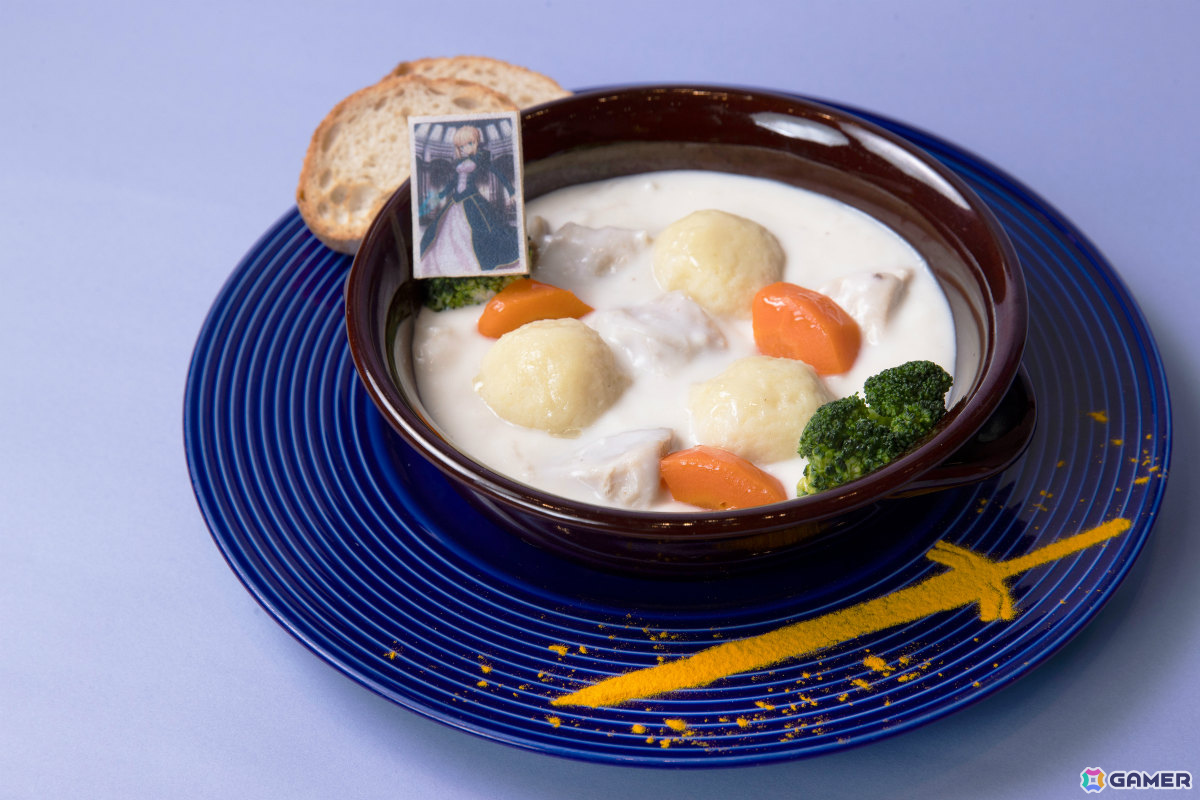 「Fate/Grand Order展 -星見の回廊-」コラボカフェのメニューが公開！マシュの盾をモチーフにしたハンバーガーなど全9種の画像