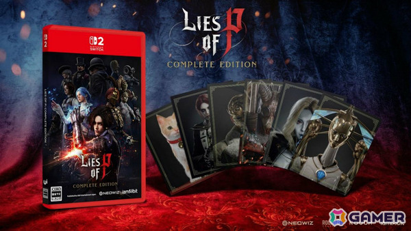 「Lies of P：コンプリート エディション」Switch 2パッケージ版の発売日が10月2日に変更――登場キャラのコレクション用ロアカード6枚を封入の画像2
