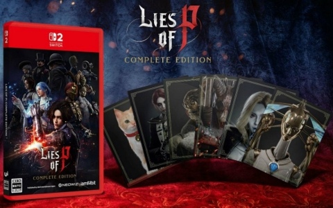 「Lies of P:コンプリート エディション」Switch 2パッケージ版の発売日が10月2日に変更――登場キャラのコレクション用ロアカード6枚を封入