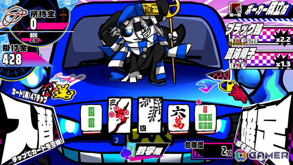 闇鍋ギャンブルローグライク「三位一体！超異常混沌賭博遊戯～アルティメットカオスギャンブルバトル～」Steamページが公開！の画像