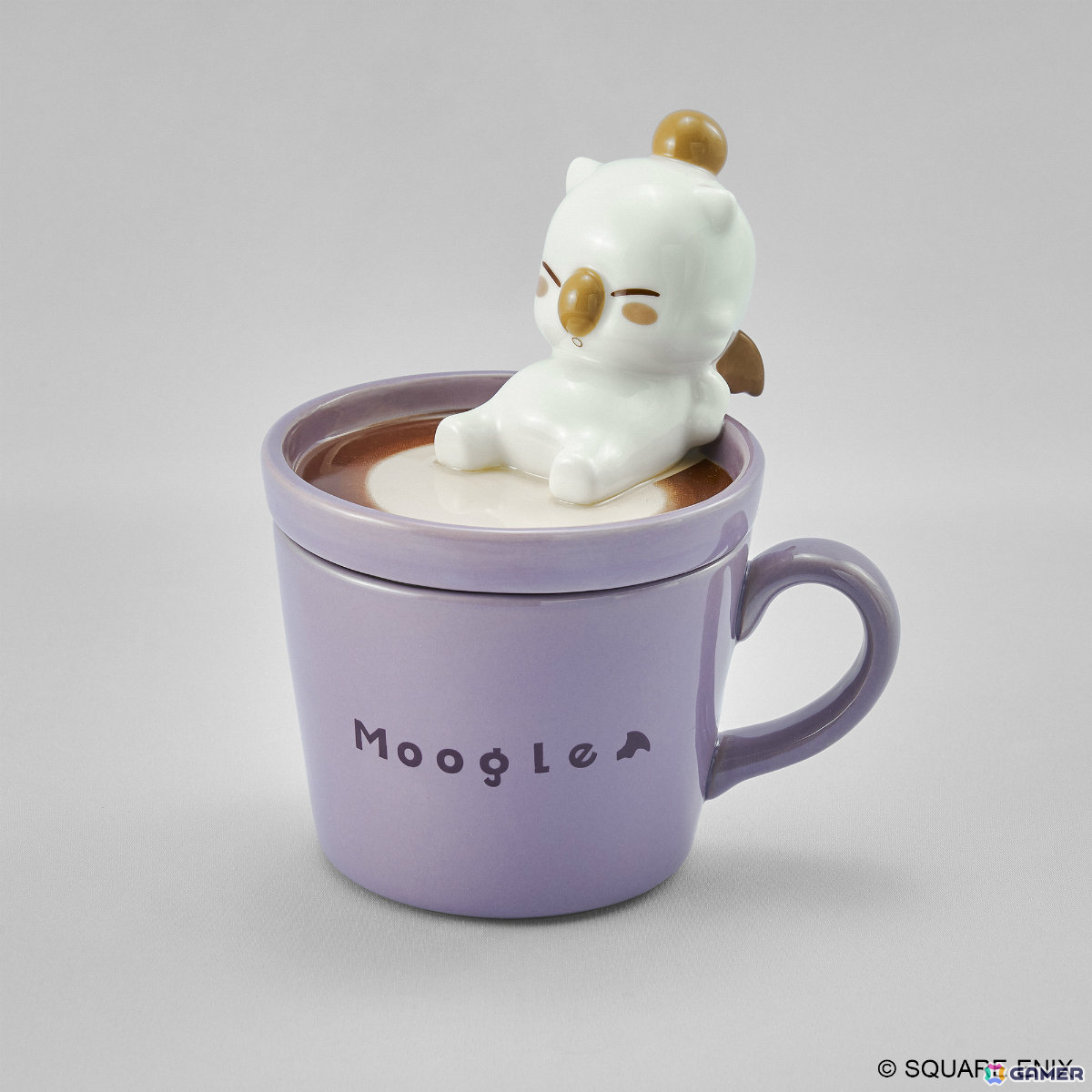 「ファイナルファンタジー」モーグリのラテアートフィギュアマグカップやフーディー姿のチョコボぬいぐるみなどが登場!の画像