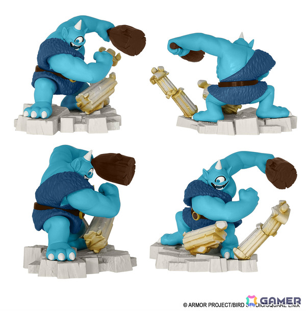 「ドラゴンクエスト」天空装備のメタリックフィギュアがアンティークゴールドで登場！40周年記念ピンズやメタルスライムたちのミニパペットぬいぐるみもの画像