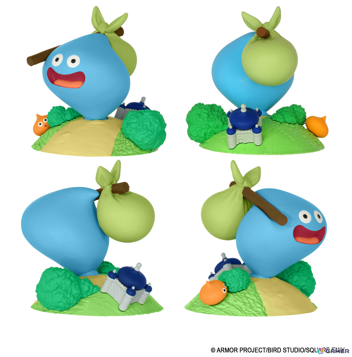 「ドラゴンクエスト」天空装備のメタリックフィギュアがアンティークゴールドで登場！40周年記念ピンズやメタルスライムたちのミニパペットぬいぐるみもの画像31