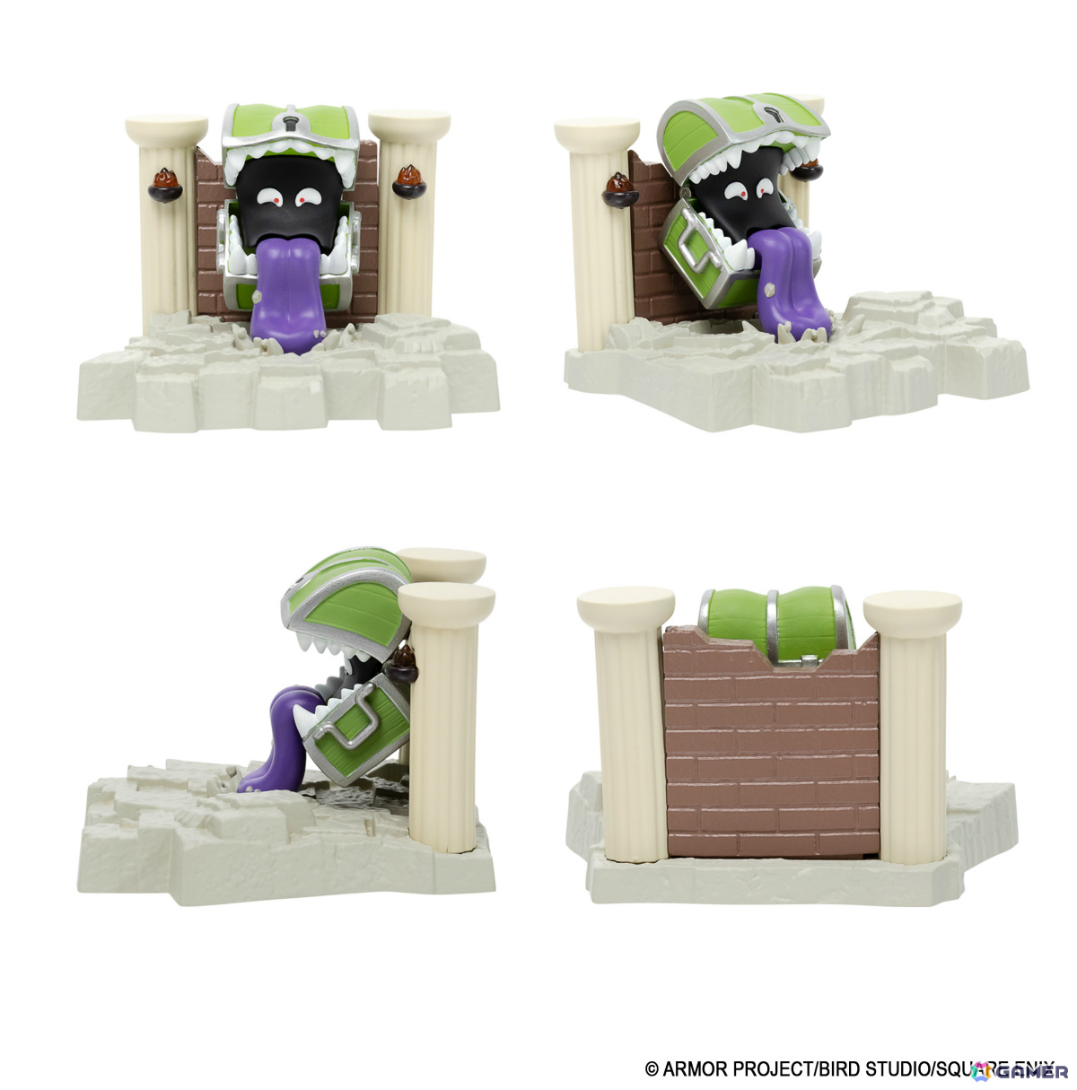 「ドラゴンクエスト」天空装備のメタリックフィギュアがアンティークゴールドで登場！40周年記念ピンズやメタルスライムたちのミニパペットぬいぐるみもの画像34