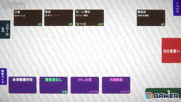 「女装フィッシング」のmumimumiによる言葉遊びローグライクADV「おとうとクッキング」Steamページが公開！の画像6