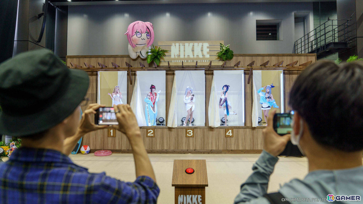 「勝利の女神:NIKKE」夏の特別イベントに2,300名超の指揮官が来場!クローゼットガチャやコスプレイヤーとの交流などを楽しむの画像
