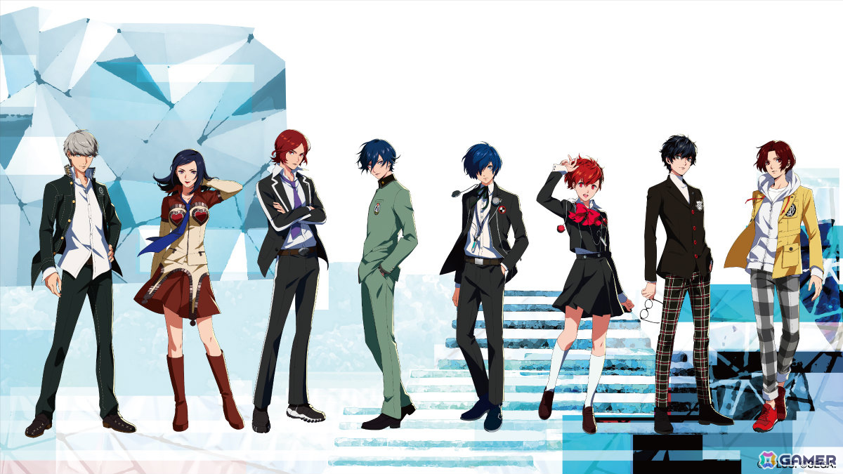 「ペルソナ」シリーズとハラカドのコラボ企画が9月12日より開催!歴代主人公が“ルーフトップ”をテーマにした描き下ろしイラストで登場の画像