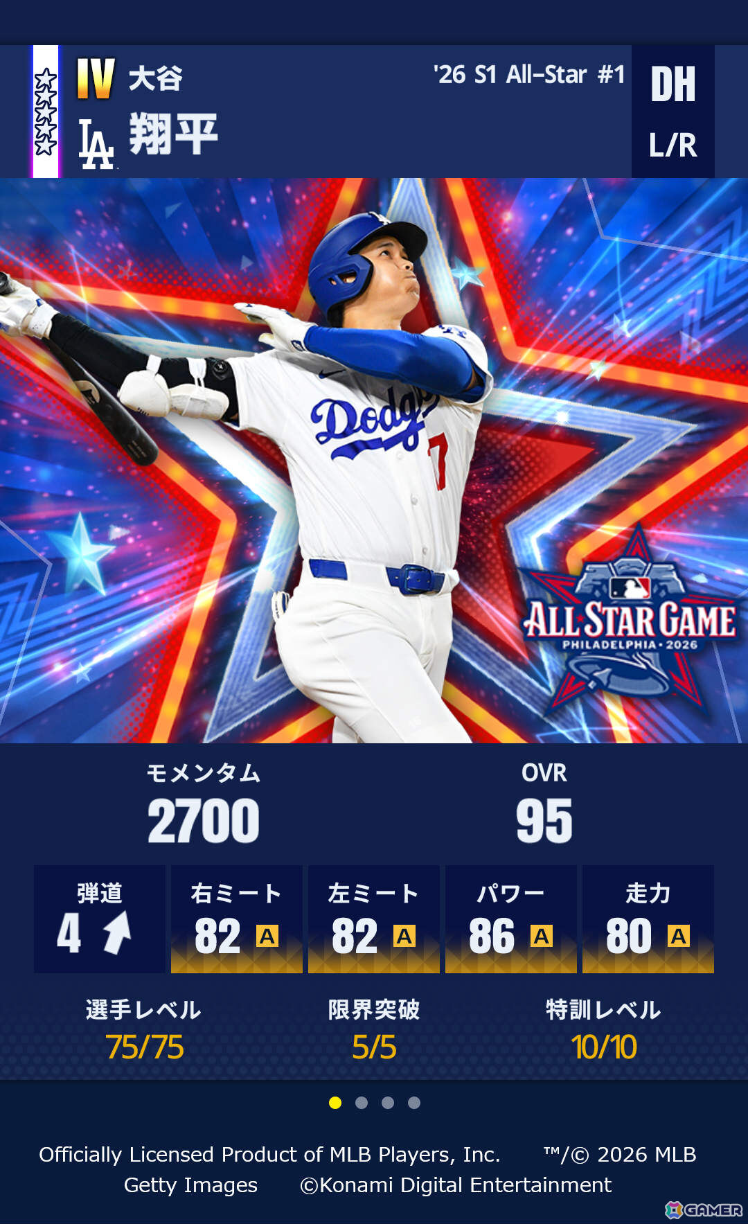 大谷翔平（ロサンゼルス・ドジャース）
