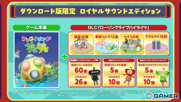 「ワンス・アポン・ア・塊魂」Switch 2版が10月8日にリリース！マウス操作に対応、フレームレート・解像度も向上の画像4
