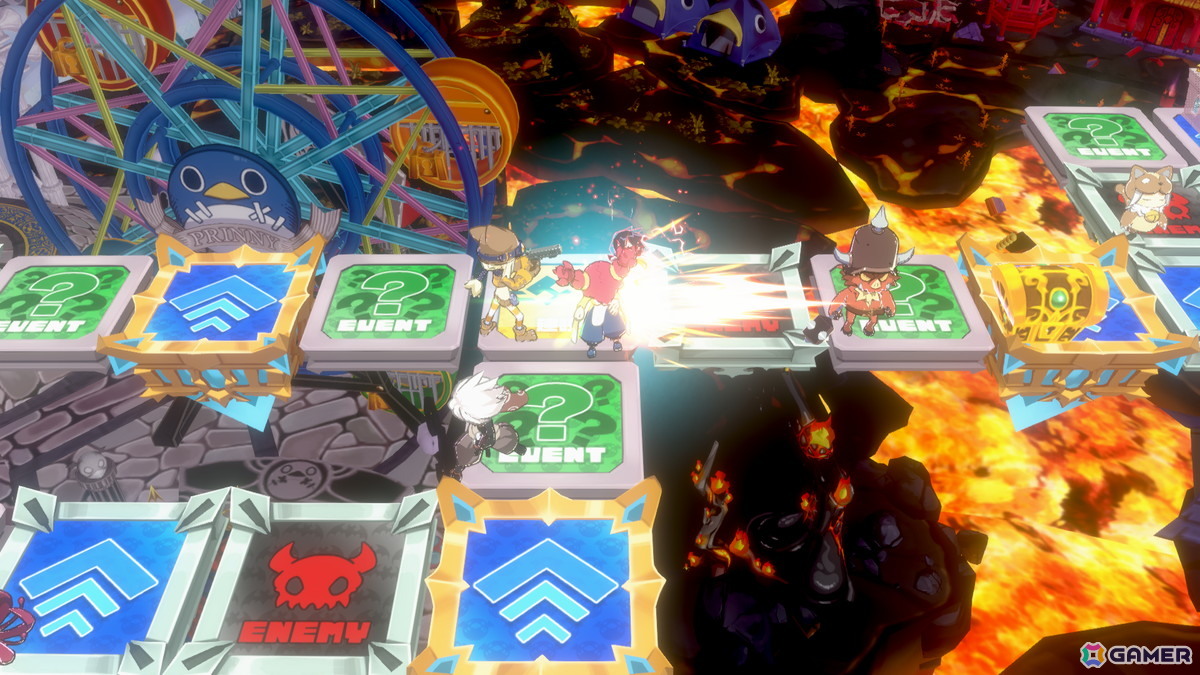 コマンドRPGとスゴロクを融合したパーティーゲーム「みんなでポイっと!プリニーすごろく」がPS5/Switch 2/Switch/PCで11月12日発売!裏切り必須のゲーム性にの画像