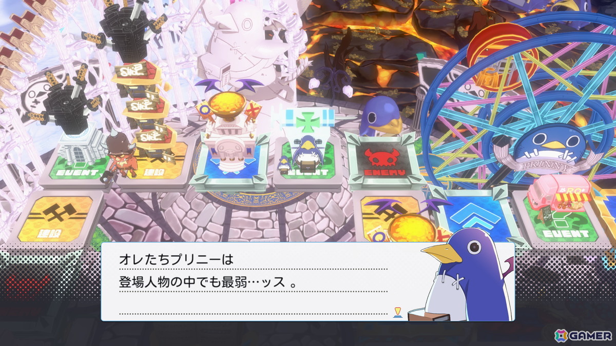 当然のごとくプリニーは最弱キャラ