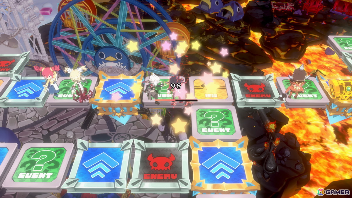 コマンドRPGとスゴロクを融合したパーティーゲーム「みんなでポイっと!プリニーすごろく」がPS5/Switch 2/Switch/PCで11月12日発売!裏切り必須のゲーム性にの画像
