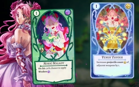 地獄最強の魔物たちへ挑む弾幕サバイバル×デッキ構築アクション「ヘル・メイデン」の早期アクセスは7月16日より開始！