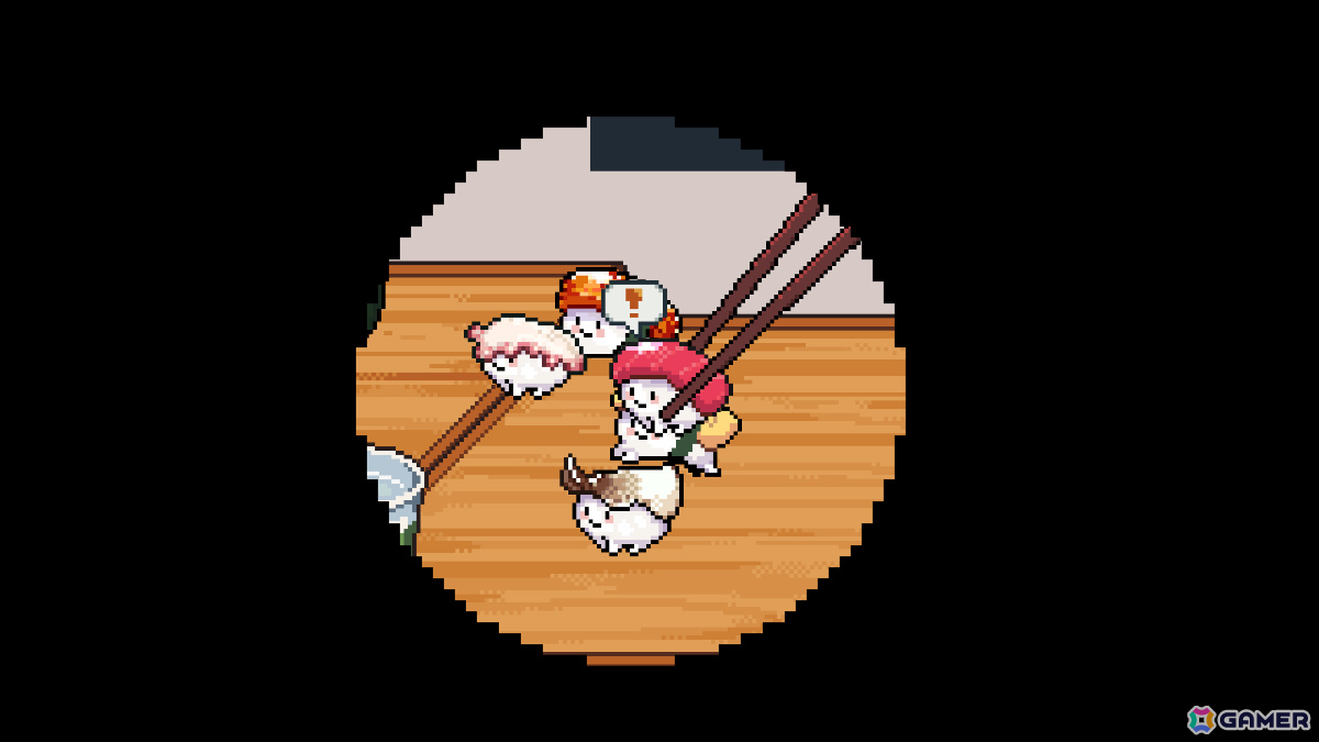 かわいいお寿司たちの育成レースゲーム「わびさび寿司ダービー」がリリース！レース途中で食べられた寿司は二度と戻ってこないの画像3