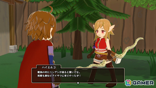 「不思議のダンジョン」風ローグライクRPG「魔物娘と不思議な冒険~力の宝珠と帰還の塔~ Remastered Edition」Switch 2版が発売!の画像