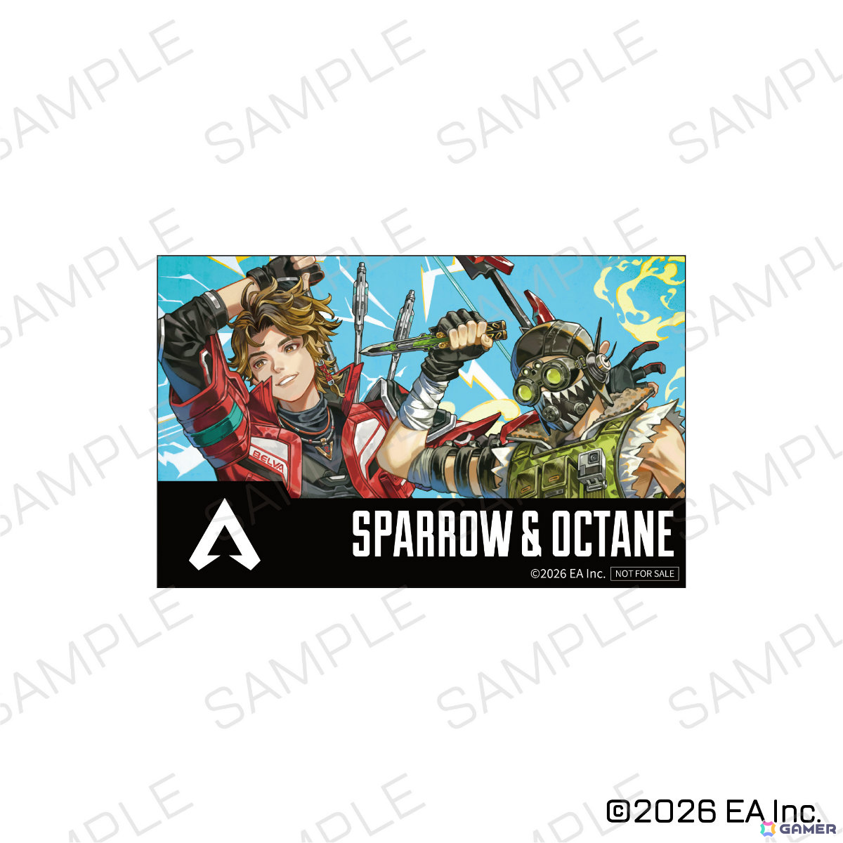 「Apex Legends」イラストレーター・灸場メロ氏の描き起こしイラストを使ったグッズが10月中旬より販売開始!の画像