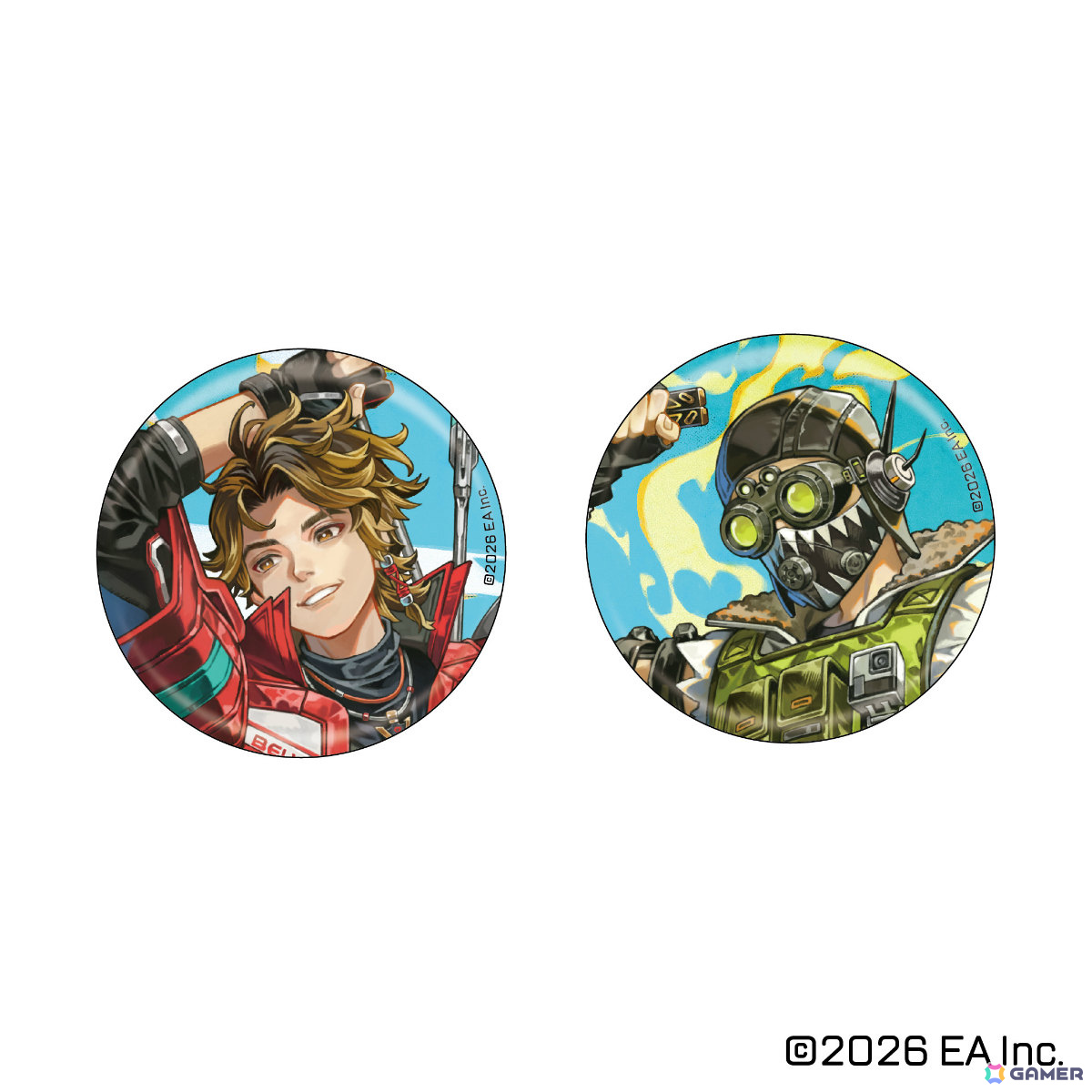 「Apex Legends」イラストレーター・灸場メロ氏の描き起こしイラストを使ったグッズが10月中旬より販売開始!の画像