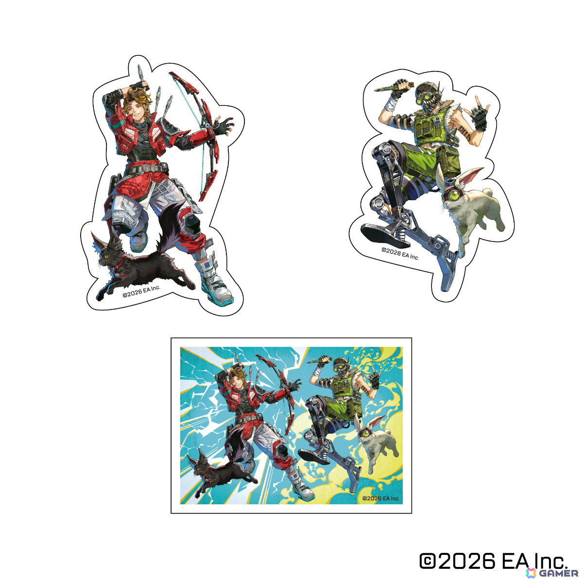 「Apex Legends」イラストレーター・灸場メロ氏の描き起こしイラストを使ったグッズが10月中旬より販売開始!の画像