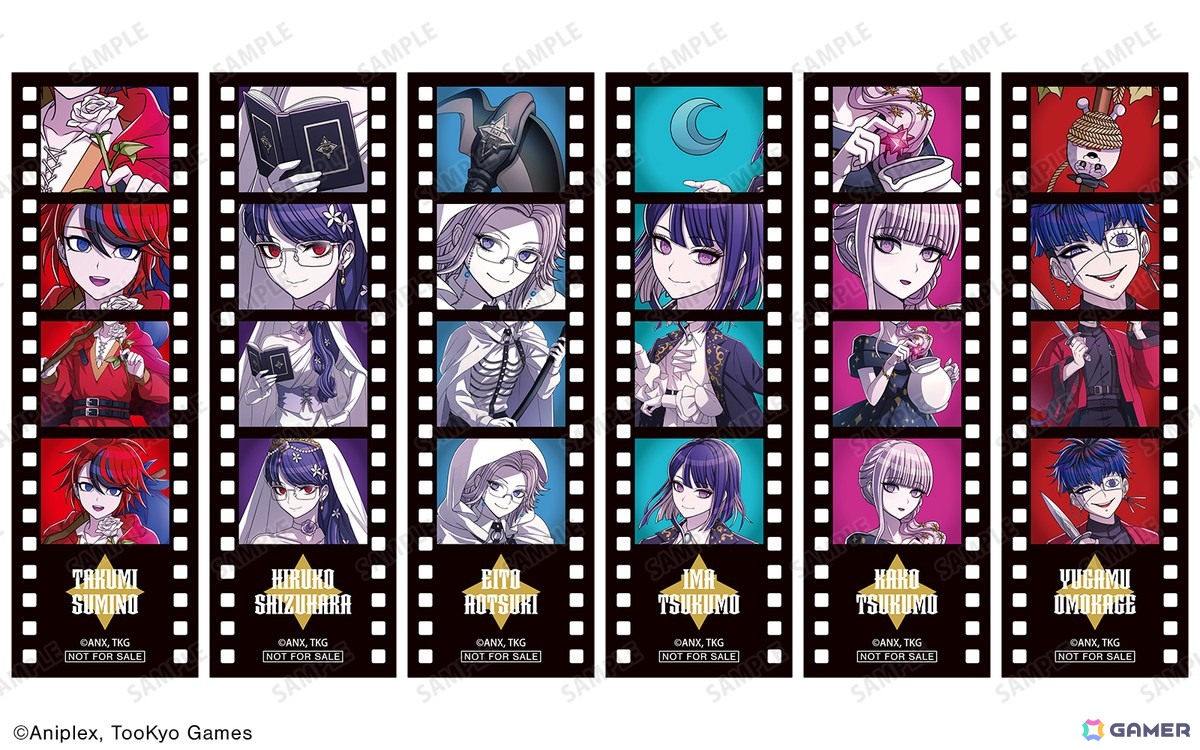 「『HUNDRED LINE -最終防衛学園-』アニメイトフェア」が開催決定!タロットをコンセプトとした描き下ろしイラストの新商品が登場の画像