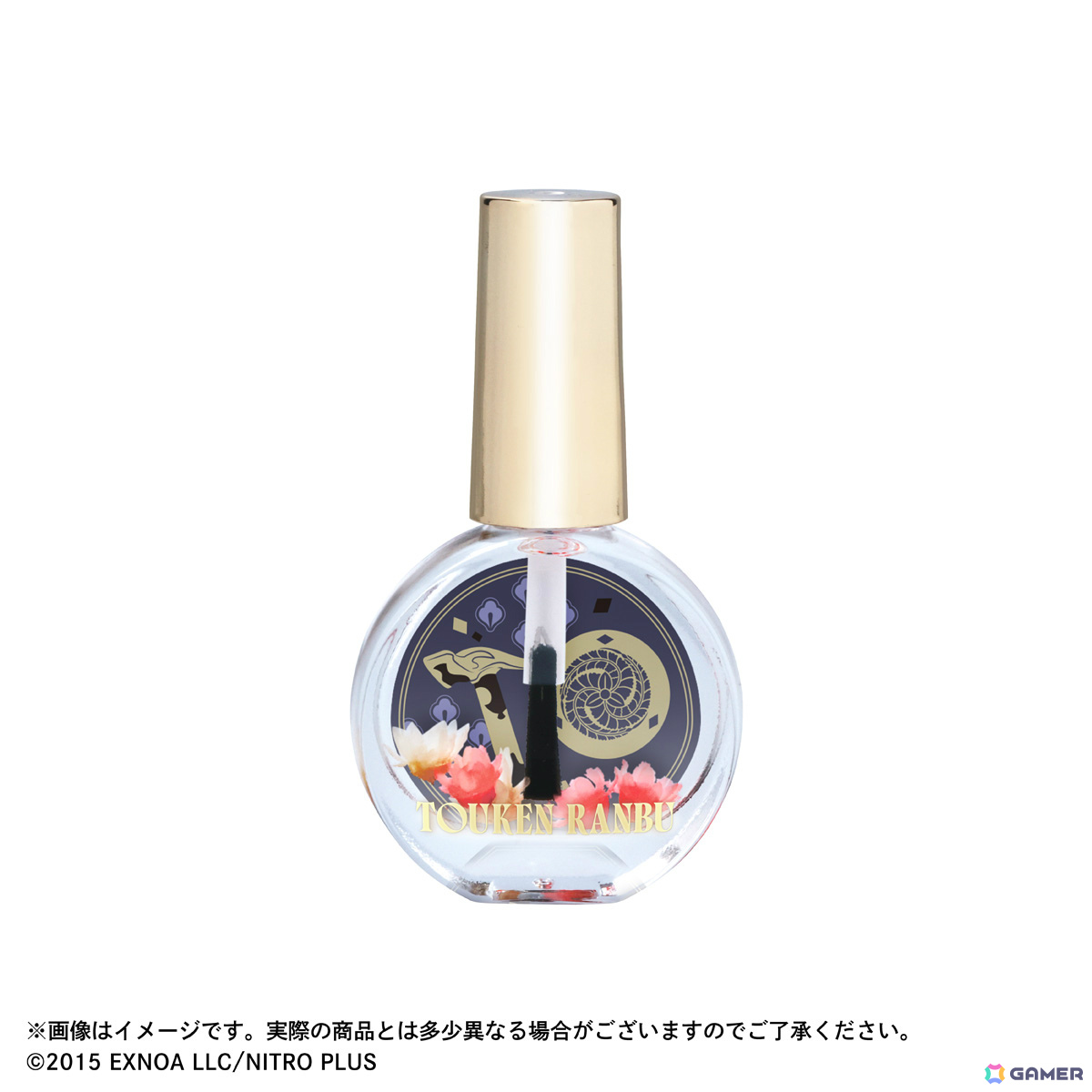 「刀剣乱舞ONLINE」加州清光や鶴丸国永など10振りをイメージした香りの「ふわりと花舞うネイルオイル」予約受付が開始!の画像