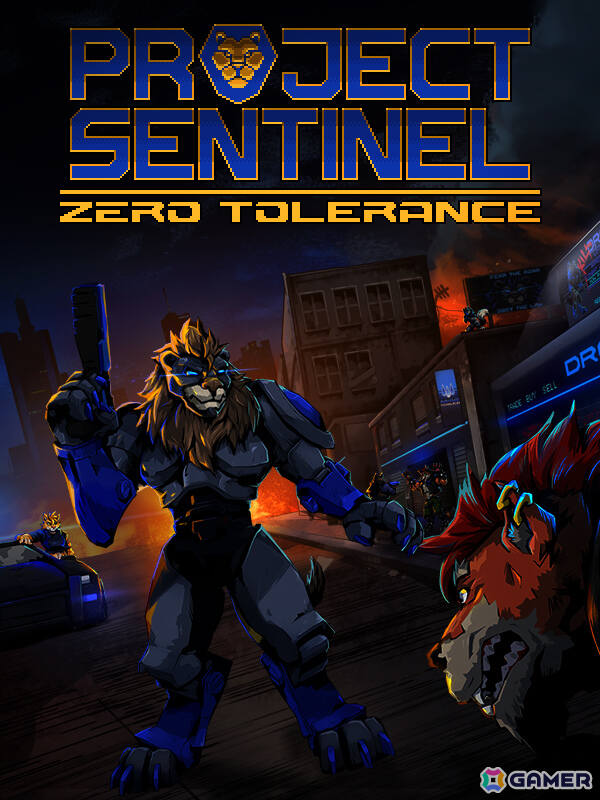 サイバネティック法執行官となりディストピア都市に秩序を取り戻す2Dアクション「Project Sentinel - Zero Tolerance」日本語ローカライズが発表！の画像1