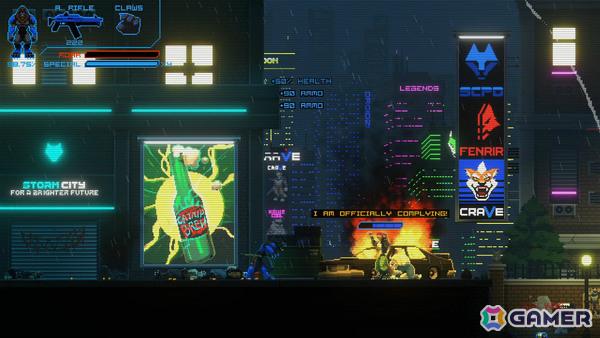 サイバネティック法執行官となりディストピア都市に秩序を取り戻す2Dアクション「Project Sentinel - Zero Tolerance」日本語ローカライズが発表!の画像