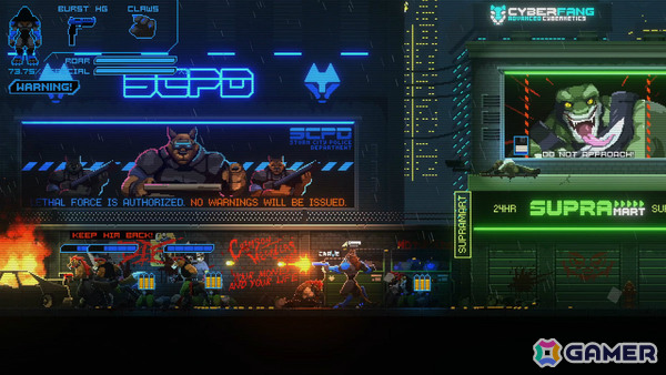 サイバネティック法執行官となりディストピア都市に秩序を取り戻す2Dアクション「Project Sentinel - Zero Tolerance」日本語ローカライズが発表!の画像