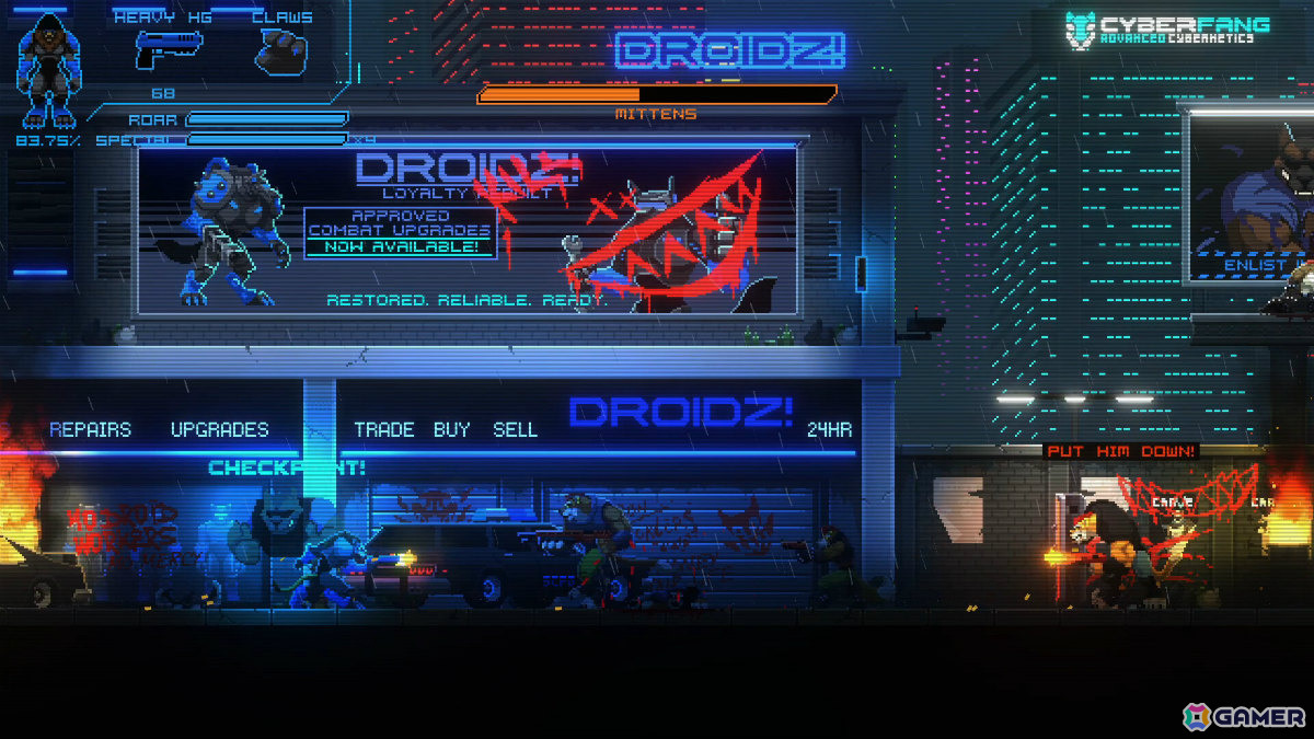 サイバネティック法執行官となりディストピア都市に秩序を取り戻す2Dアクション「Project Sentinel - Zero Tolerance」日本語ローカライズが発表！の画像12