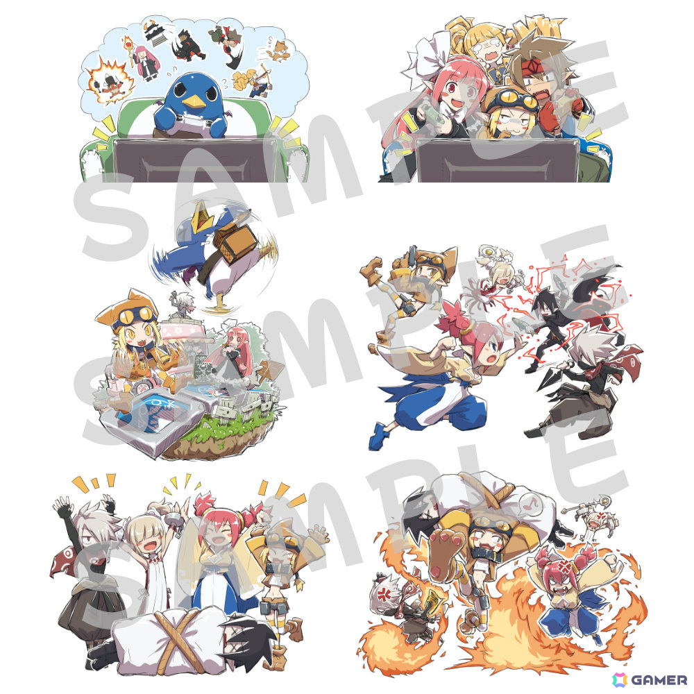 悪魔的パーティーゲーム「みんなでポイっと!プリニーすごろく」店舗特典情報が公開!プリニーのアクリルスマホスタンドやアサギの缶バッジセットなどがラインナップの画像