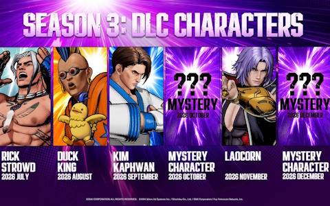 「餓狼伝説 City of the Wolves」Season 3「DESTINED FOR REVENGE」が7月23日スタート！リック・ストラウドら参戦キャラクターの情報も