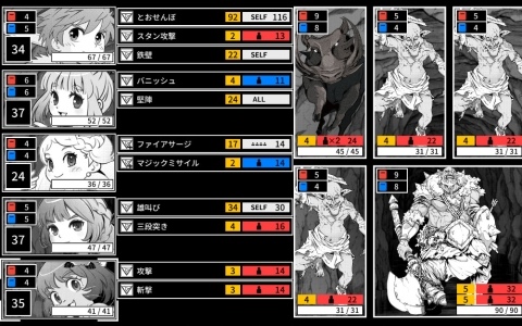 異世界召喚RPG「Monochrome Echoes - black -」早期アクセスが開始！ホワイト編が大胆にアレンジされランダムダンジョンで何回も遊べるように