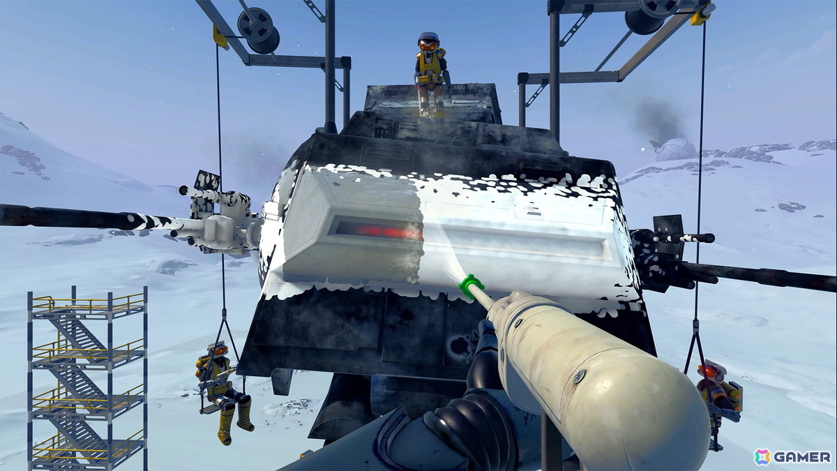 「PowerWash Simulator 2」で「スター・ウォーズ」の名ロケーションや宇宙船をピカピカにするコラボDLCが配信!の画像