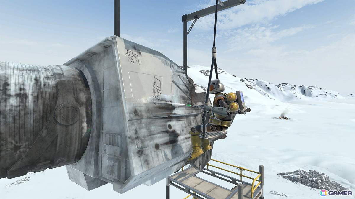 「PowerWash Simulator 2」で「スター・ウォーズ」の名ロケーションや宇宙船をピカピカにするコラボDLCが配信!の画像