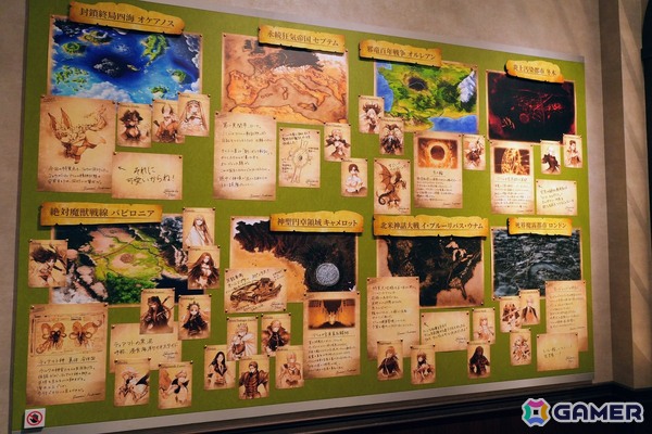 「FGO」の旅路を辿る「星見の回廊」内覧会レポート―初公開の映像に新規描き下ろし、秘蔵の制作資料までの画像22