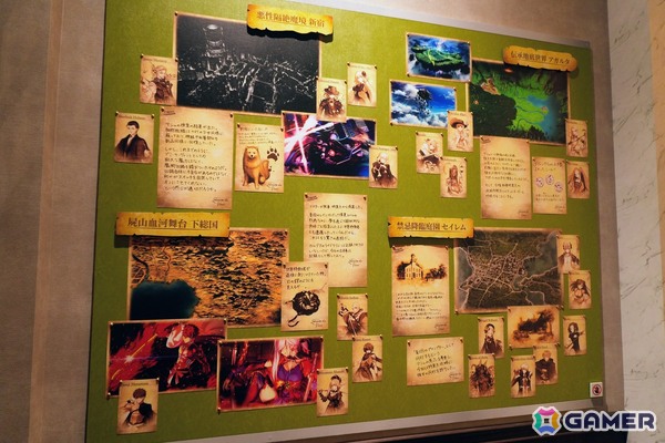 「FGO」の旅路を辿る「星見の回廊」内覧会レポート―初公開の映像に新規描き下ろし、秘蔵の制作資料までの画像23