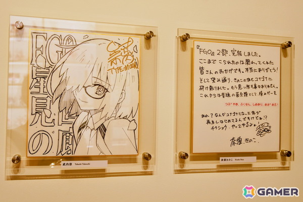 「FGO」の旅路を辿る「星見の回廊」内覧会レポート―初公開の映像に新規描き下ろし、秘蔵の制作資料までの画像42