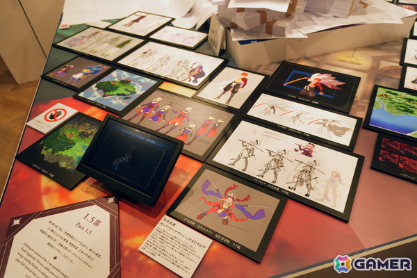 「FGO」の旅路を辿る「星見の回廊」内覧会レポート―初公開の映像に新規描き下ろし、秘蔵の制作資料までの画像8