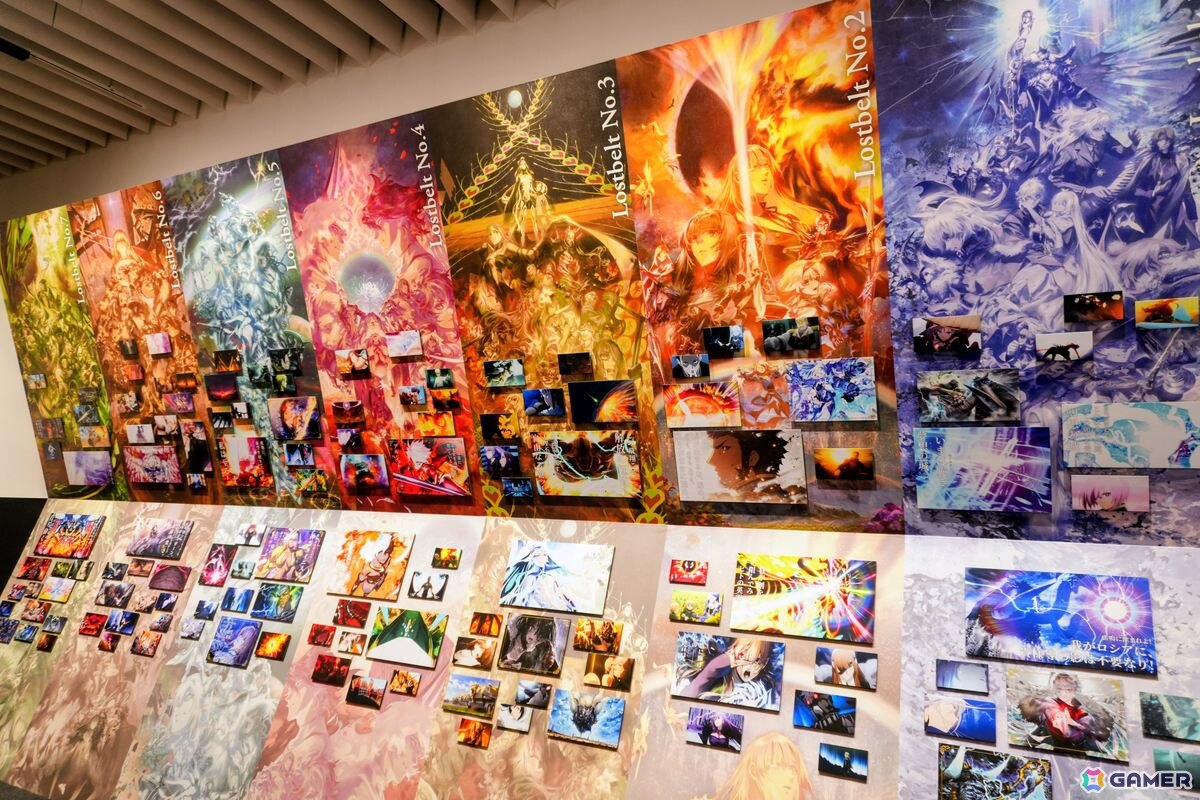 「FGO」の旅路を辿る「星見の回廊」内覧会レポート―初公開の映像に新規描き下ろし、秘蔵の制作資料までの画像