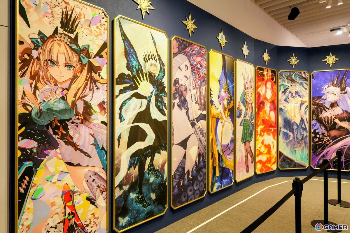 「FGO」の旅路を辿る「星見の回廊」内覧会レポート―初公開の映像に新規描き下ろし、秘蔵の制作資料までの画像