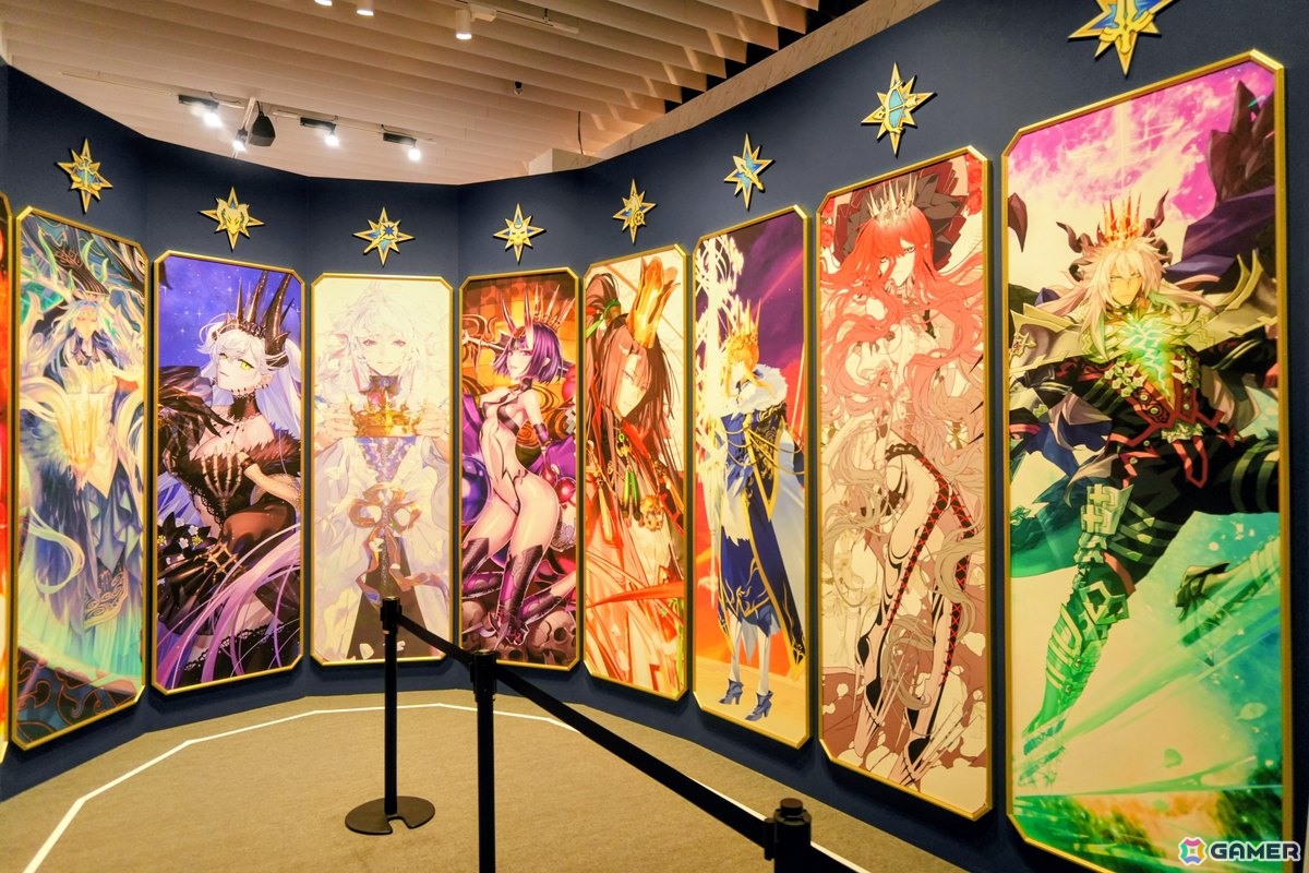 「FGO」の旅路を辿る「星見の回廊」内覧会レポート―初公開の映像に新規描き下ろし、秘蔵の制作資料までの画像